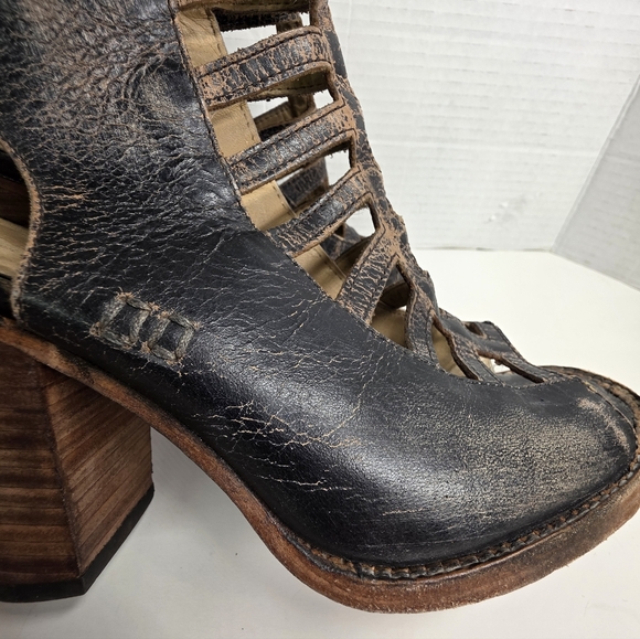 Bedstu Occam Caged Heeled Booties 8.5 - Picture 8 of 16